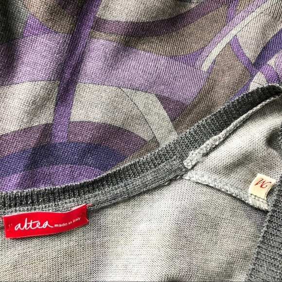 Altea Italian merino virgin wool sweater M - Picture 5 of 5
